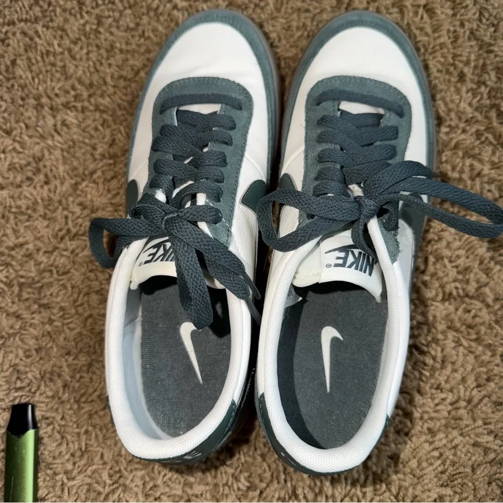 Women’s Nike Killshot 2 Sneakers Off White And Green Size 8.5 - Picture 5 of 7